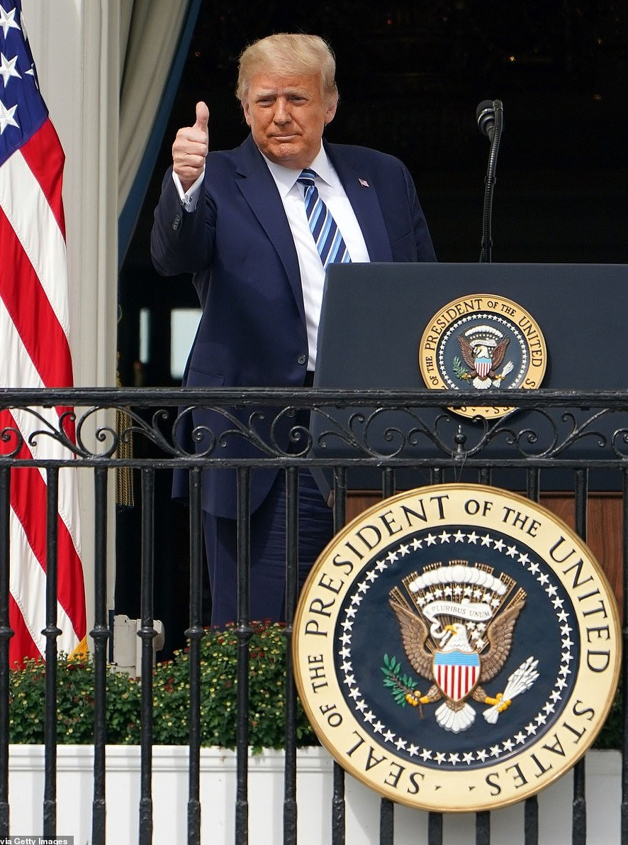 Sự kiện hôm 10/10 được cho là để tạo bước đà cho những cuộc vận động tranh cử sắp tới của Tổng thống Trump. 