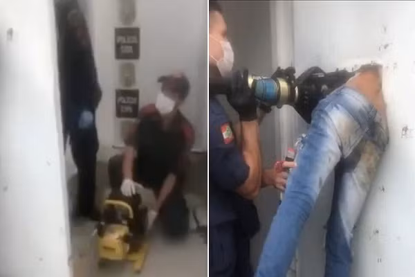 Tu nhan vuot nguc, bi mac ket giua canh cua...phai cau cuu