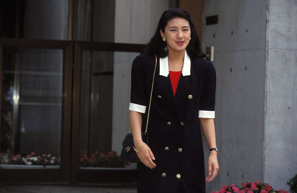 Một bức hình khác về Hoàng hậu Masako.