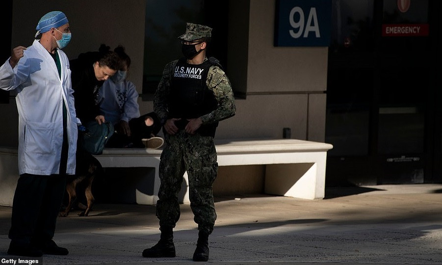 Bệnh viện Walter Reed bắt đầu đi vào hoạt động từ năm 2011. Tổng cộng, bệnh viện này có 244 giường bệnh. Cơ sở tiền thân của bệnh viện này là Trung tâm Y tế Quân sự Walter Reed. Ảnh: Getty.