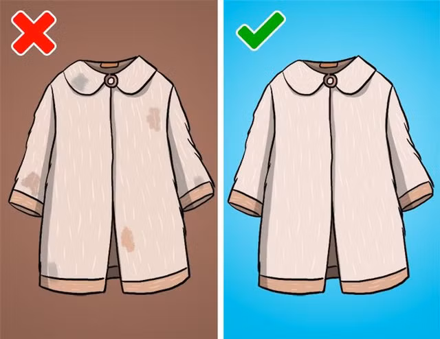 Sai lam khi treo quan ao khien trang phuc cua ban nhanh hong