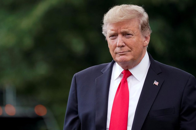 Ngày 13/10, ông Trump tiếp tục đi vận động tranh cử ở Pennsylvania. Hôm 15/10, Tổng thống Trump tổ chức buổi vận động tranh cử lớn ở bang Bắc Carolina, sau đó ông tới bang Florida trong cùng ngày. Ảnh: Reuters.