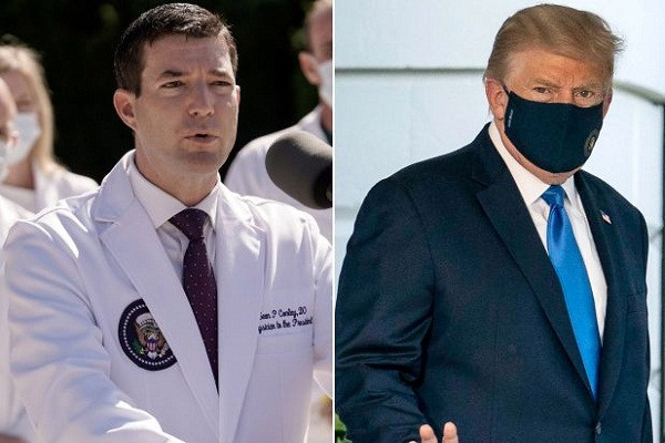 Tháng 3/2018, bác sĩ Conley trở thành quyền bác sĩ của Nhà Trắng, và chính thức được Tổng thống Trump bổ nhiệm vị trí này vào tháng 5/2018, sau khi người tiền nhiệm, Ronny Jackson, được đề cử làm thư ký của Bộ Cựu chiến binh. Ảnh: NYP.