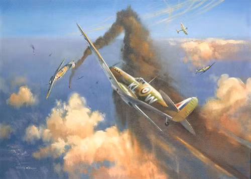 Trong chiến dịch không chiến lớn với quân Đức (thường được biết đến với cái tên The battle of Britain từ tháng 6 đến tháng 10/1940), các máy bay Spitfire đã chứng tỏ tính ưu việt của nó khi tiêu diệt được nhiều máy bay địch mà số thiệt hại thấp.