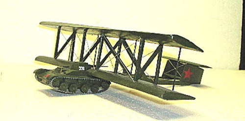 Để đảm bảo máy bay có thể tải được xe tăng lên không, người ta đã loại bỏ vũ khí, mảnh giáp, đạn dược và nói chung là chỉ giữ lại một số lượng rất hạn chế về nhiên liệu.