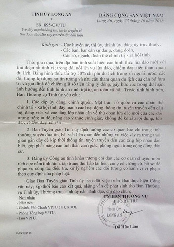 Me tour re, nhieu can bo huu tri bi lua dao du lich hon 7 ti