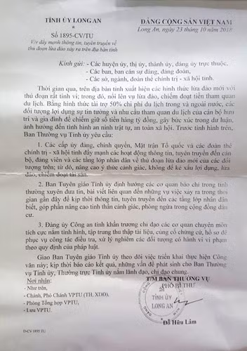 Me tour re, nhieu can bo huu tri bi lua dao du lich hon 7 ti