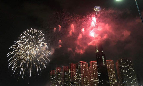 TPHCM ban phao hoa tam cao o toa Landmark 81 dip 30/4