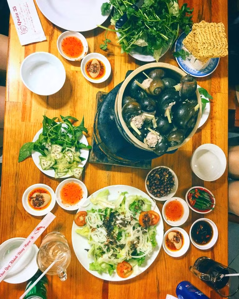 Những món ăn hấp dẫn tại Đà Lạt.