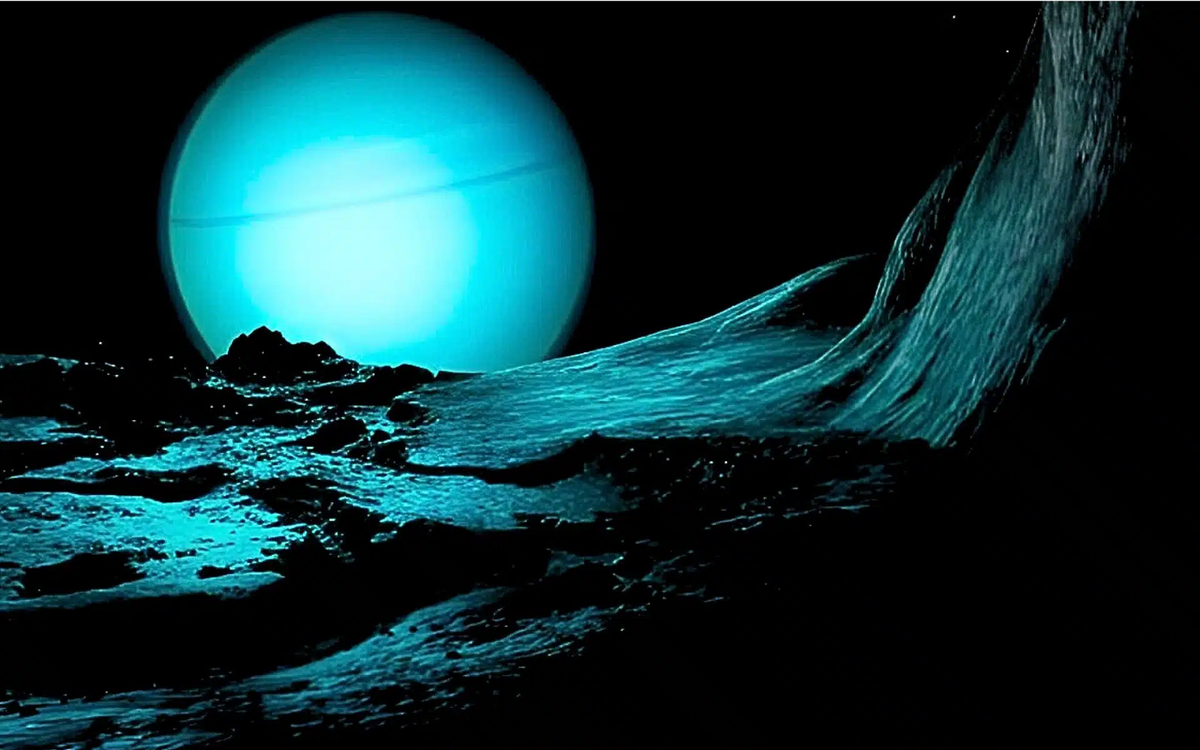 Phát hiện về đại dương ngầm trên Miranda mang lại hy vọng mới về khả năng tồn tại của sự sống ngoài Trái Đất. Theo Newsweek, khi có nước, khả năng tồn tại của sự sống cũng trở nên hiện thực hơn. Các nhà khoa học cho rằng Miranda có thể là mục tiêu hấp dẫn cho các sứ mệnh tìm kiếm sự sống ngoài hành tinh trong tương lai.(Ảnh: The Daily Galaxy)