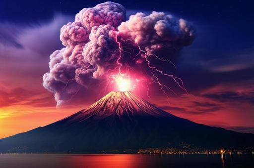 Đây là một núi lửa dạng tầng đã ngưng hoạt động với lần phun trào cuối vào năm 1707-1708.(Ảnh: photoAC)