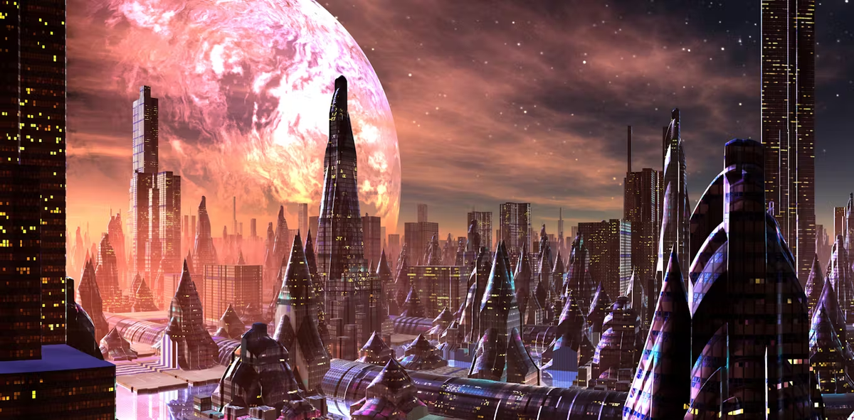 Giả thuyết này đặt ra câu hỏi về mục đích của những chuyến du hành thời gian, như nghiên cứu tổ tiên sinh học hoặc ngăn chặn thảm họa. (Ảnh: The Conversation)