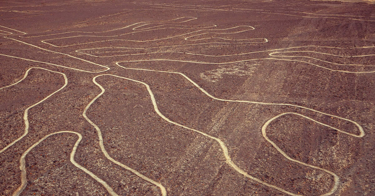 Công nghệ AI giúp xác định các hình vẽ địa lý mới bằng cách phân tích hình ảnh từ không trung, loại bỏ 98% hình ảnh không liên quan, và giúp các nhà khoa học dễ dàng tìm thấy và lập bản đồ các hình vẽ này.(Ảnh: Peru Reports)