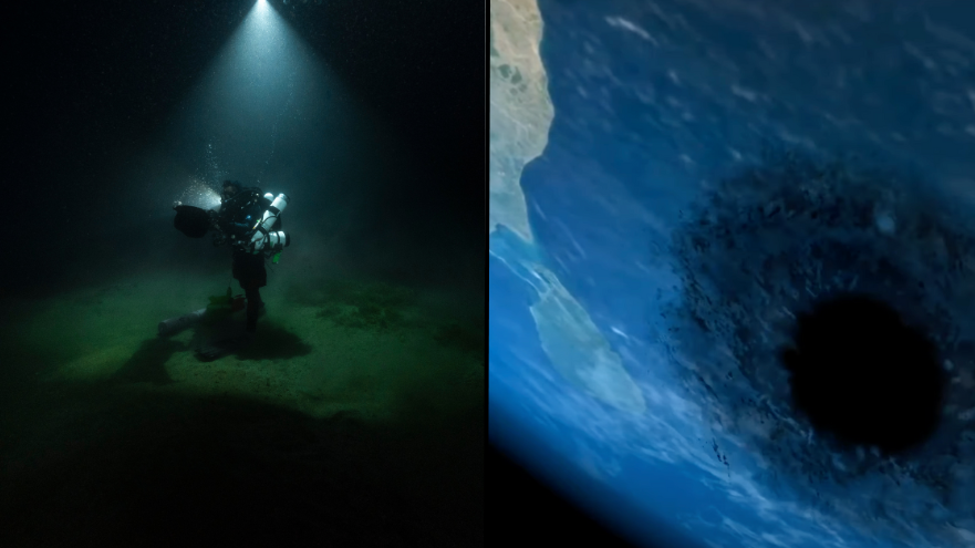 Sau nhiều thập kỷ, nghiên cứu năm 2023 cho rằng hố trọng lực này có nguồn gốc từ sự phân rã của đại dương cổ đại Tethys, từng tồn tại giữa hai siêu lục địa Laurasia và Gondwana khoảng 180 triệu năm trước. (Ảnh: LADbible)