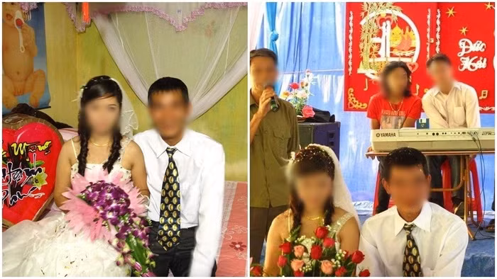 Mac vo con o nha, chong ngang nhien to chuc dam cuoi voi bo