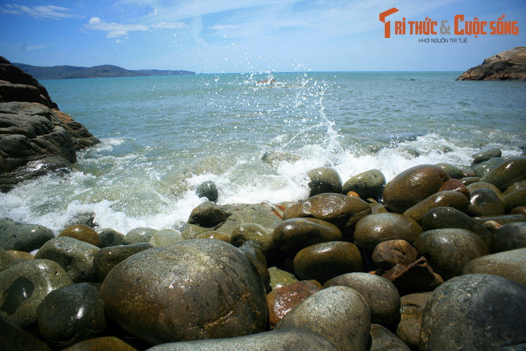 Theo các nhà địa chất học, bãi Đá Trứng đã được hình thành từ sự vận động địa chất cùng sự bào mòn của sóng biển.