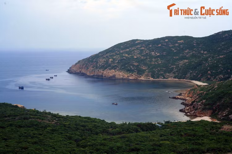 Các cung đường uốn lượn theo địa hình, chạy men theo nhiều vịnh biển tự nhiên đầy vẻ nguyên sơ.