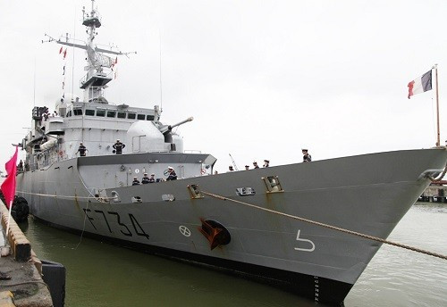 Tuan duong ham Vendemiaire cua Phap tro lai Da Nang