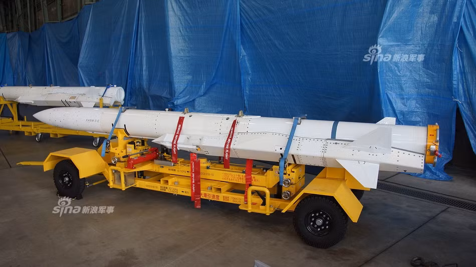 XASM-3E có tầm bắn khoảng 200 km đem lại cho JASDF khả năng phòng ngự từ xa. Tên lửa này được giới thiệu là có khả năng tàng hình. Nguồn ảnh: Sina.