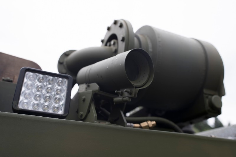 Uran được trang bị hệ thống cảm biến quang-hồng ngoại có thể hoạt động trong mọi điều kiện ánh sáng. Ảnh: Kalashnikov.media.