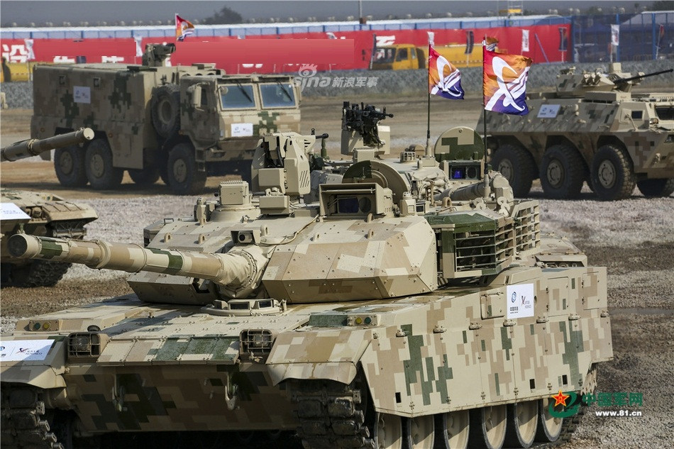 Xe tăng chủ lực VT4. Nguồn ảnh: 81.cn