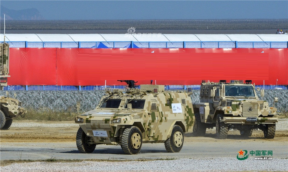 Các dòng xe bọc thép đa nhiệm nhiều chủng loại của Trung Quốc. Nguồn ảnh: 81.cn