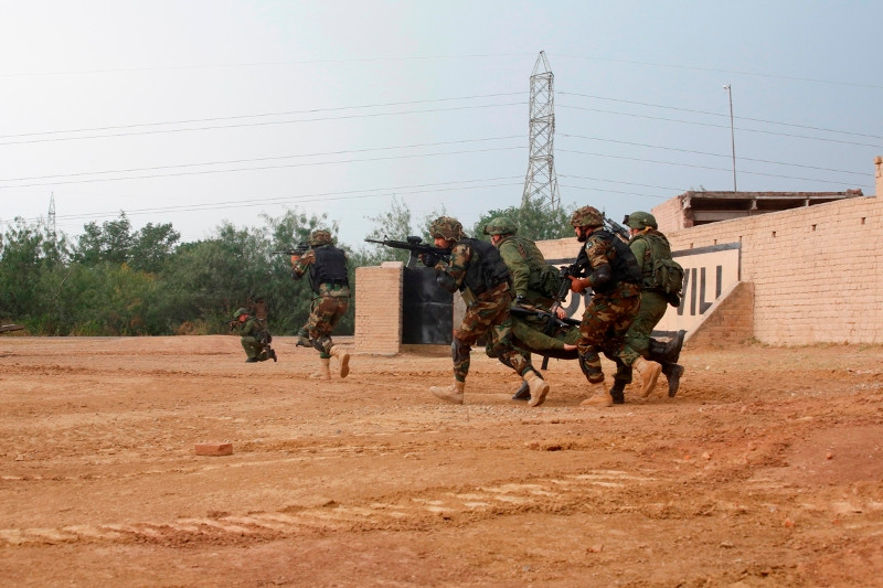 Hợp tác quốc phòng giữa Nga và Pakistan được tăng cường từ năm 2014, sau khi hai nước ký thỏa thuận thúc đẩy quan hệ song phương. Ảnh: Bộ Quốc phòng Nga.