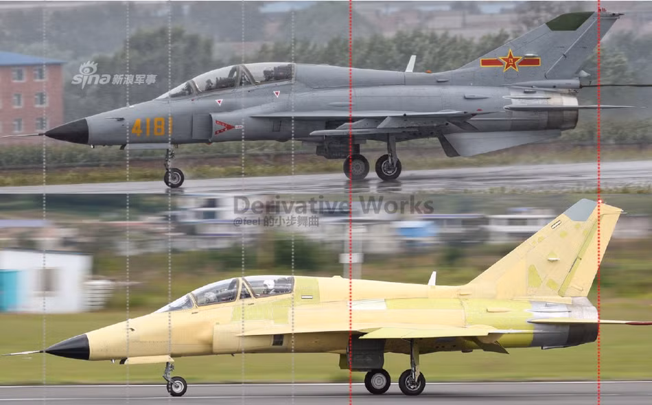 Công ty Xuất nhập khẩu Công nghiệp Hàng không Quý Châu (GAIEC) của Trung Quốc vừa giới thiệu mẫu máy bay huấn luyện nâng cấp JL-9G với nhiều cải tiến so với phiên bản cũ. Nguồn ảnh: Sina.