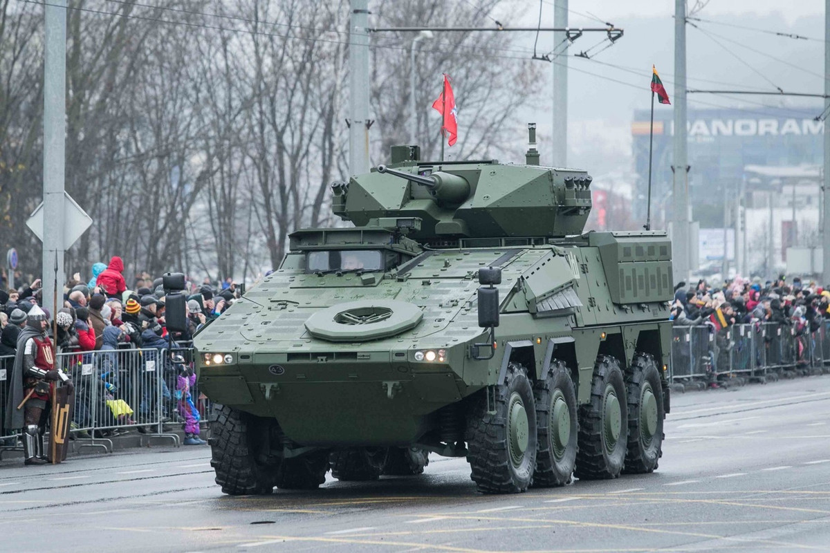 Xe thiết giáp chiến đấu Stryker của Mỹ. Nguồn ảnh: Bmpd