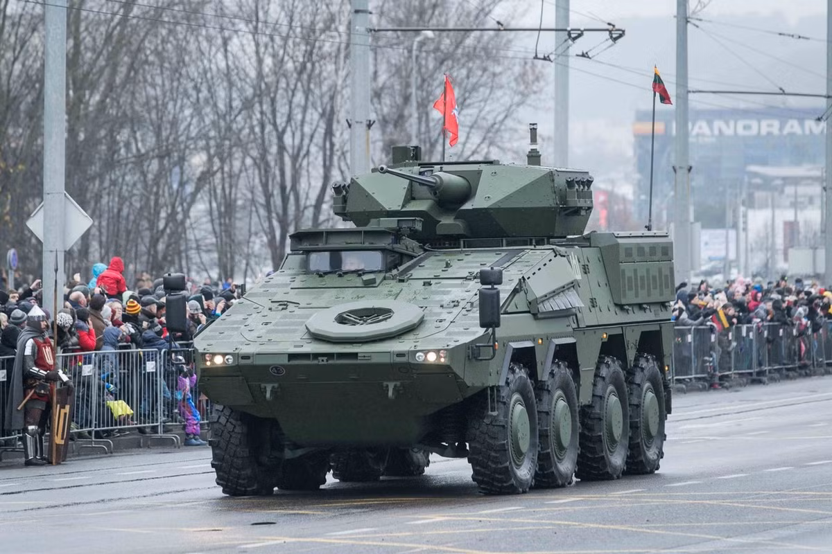 Xe thiết giáp chiến đấu Stryker của Mỹ. Nguồn ảnh: Bmpd