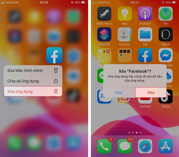 Facebook bị cáo buộc sử dụng một lượng lớn pin trên iPhone của bạn ngay cả khi đóng ứng dụng. Cách tốt nhất để tiết kiệm pin là xóa hẳn ứng dụng Facebook khỏi iOS và truy cập mạng xã hội này thông qua trình duyệt như Safari.