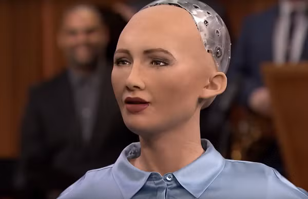 Tại một cuộc họp báo do David Hanson - người sáng tạo ra Sophia - tổ chức vào tháng 3/2016, khi được hỏi: "Cô có muốn huỷ diệt loài người không?... Làm ơn nói không nhé!", Sophia đã trả lời chắc nịch: "Được rồi, tôi sẽ huỷ diệt loài người."