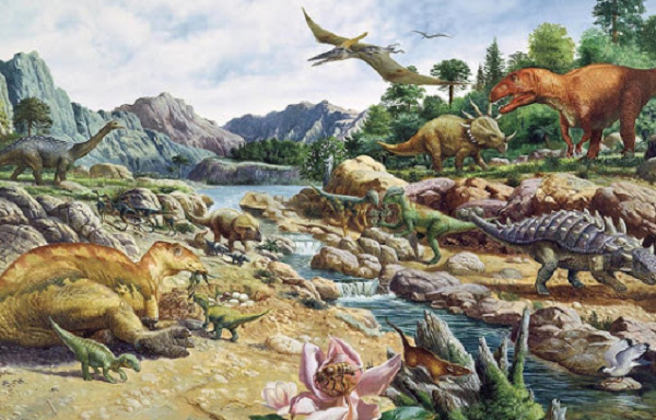 Giả thuyết thứ ba là, vụ va chạm đã khiến thực vật ngành thông bị tuyệt chủng, tạo điều kiện cho thực vật ra hoa xâm chiếm các khu rừng.