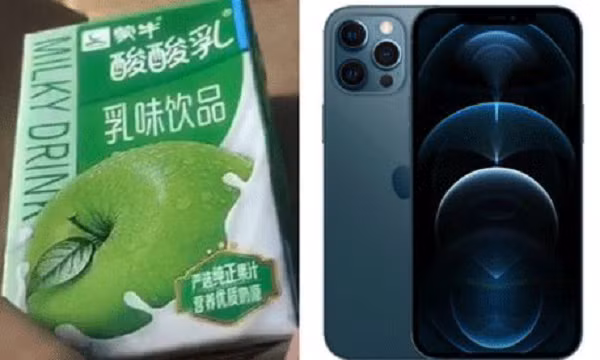 Tuy nhiên khi mở chiếc hộp ra khiến cô bị sốc khi ai đó đã đánh tráo chiếc iPhone thành một hộp đồ uống. Không những thế dịch vụ chuyển phát nhanh (Express Mail Service) và cả Apple đều khẳng định đã giao một chiếc iPhone khiến vụ việc phải tiếp tục điều tra.