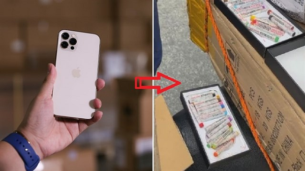 Rất may mắn, khách hàng này đã mở sản phẩm trước mặt người giao và không nhận hàng.