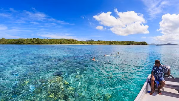 Fiji được thiên nhiên ban cho cho rừng, khoáng sản và các nguồn tài nguyên thủy sản dồi dào, là một trong những nền kinh tế phát triển nhất tại các đảo Thái Bình Dương, mặc dù vẫn chủ yếu là các lĩnh vực tự cung tự cấp.