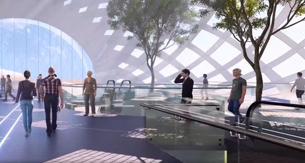 Ý tưởng Hyperloop - công nghệ vận tải siêu tốc tiên tiến được đưa ra đầu tiên bởi tỷ phú Elon Musk vào năm 2013. Loại tàu này được thiết kế để chở hành khách bên trong các ống thép áp suất thấp với tốc độ tương đương máy bay chở khách.