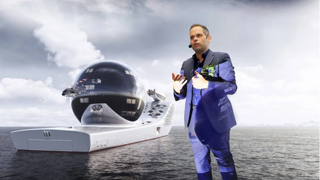 Dự án Earth 300 là kết quả hợp tác với nhiều công ty bao gồm IBM, RINA, Triton Submarines và EYOS Expeditions. Theo dự kiến, tàu sẽ hạ thủy vào năm 2025.