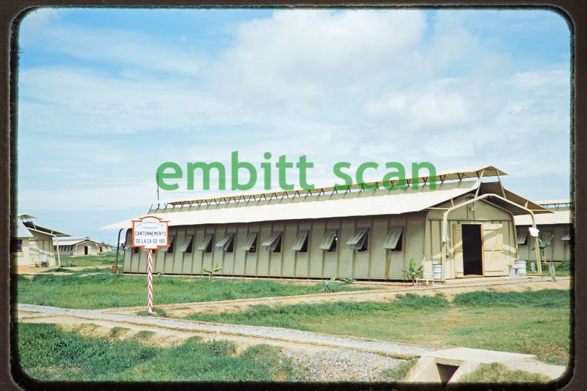 Căn cứ không quân Pháp ở Hải Phòng.