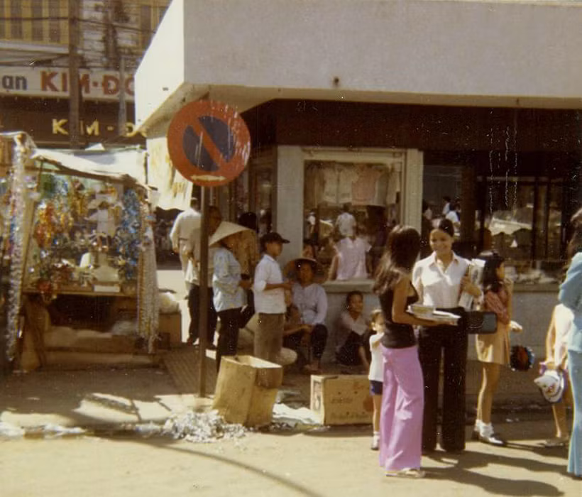 Một góc đại lộ Nguyễn Huệ.