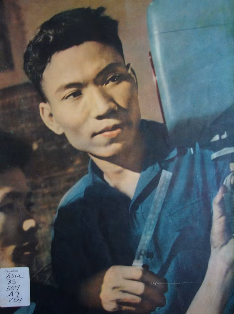 Giờ thực hành tại một trường kỹ thuật.