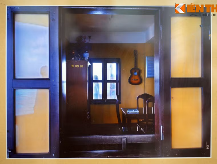 Một căn phòng của người lính đảo.