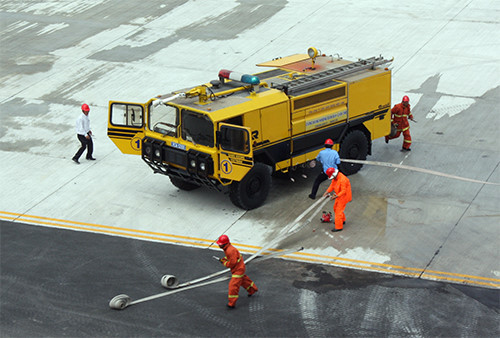 Đây đều là các xe chữa cháy được nhập khẩu từ châu Âu, đáp ứng được tiêu chuẩn của quốc tế và luôn được bảo dưỡng định kỳ, bảo đảm khả năng hoạt động luôn tốt nhất. Nguồn ảnh: Zingnews.