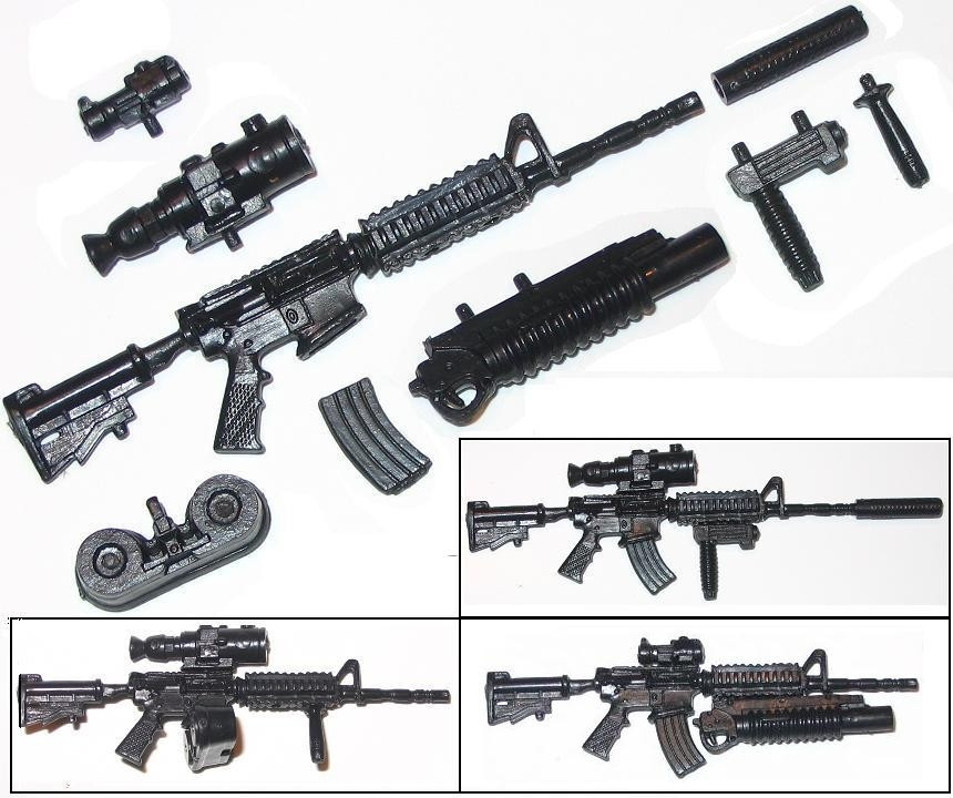 Mỗi một kiểu phụ kiện sẽ cho phép người lính sử dụng khẩu M4 Carbine này vào một mục đích khác nhau. Nguồn ảnh: Flickr.