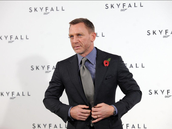 Nam diễn viên Daniel Craig - người đảm nhận vai điệp viên 007 James Bond - từng phải ngủ trên ghế đá công viên ở London (Anh) và làm bồi bàn khi mới bắt đầu sự nghiệp diễn xuất. Ảnh: Getty Images.