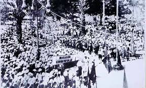 Mặc dù vậy do hạn chế về mặt kỹ thuật đương thời, các diễn biến của cuộc mít-tinh khổng lồ ở Hà Nội không được truyền trực tiếp vào Sài Gòn. Nguồn ảnh: TL.