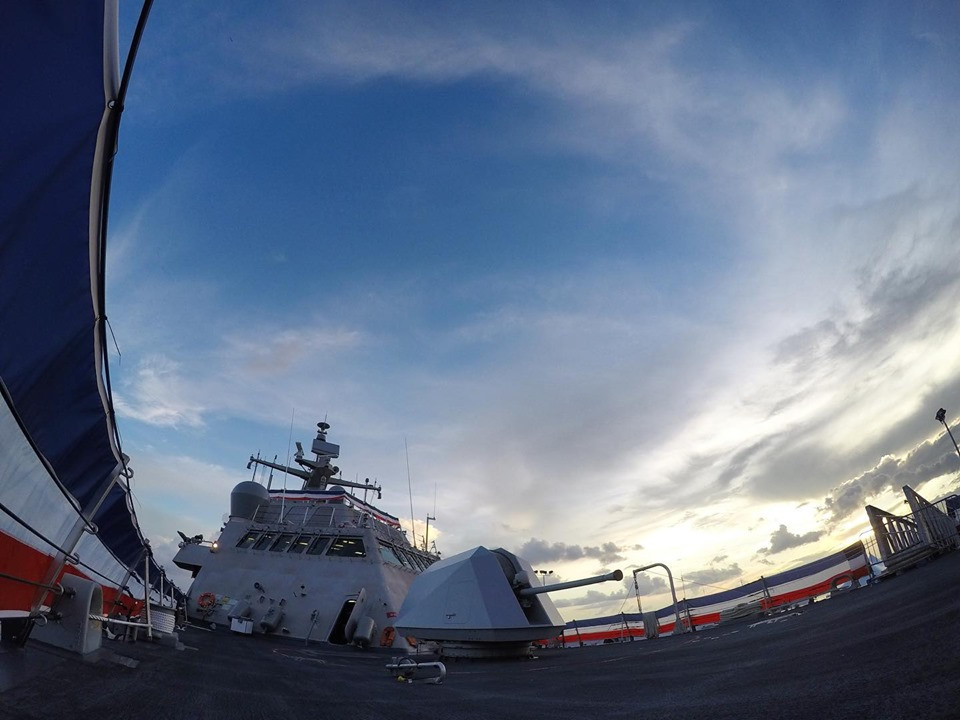 Hệ thống radar trên USS Billings cũng được cho là cực kỳ hiện đại, có khả năng theo dõi mô phỏng hướng đi của 1000 mục tiêu cùng lúc. Nguồn ảnh: Ussbillingslcs15.