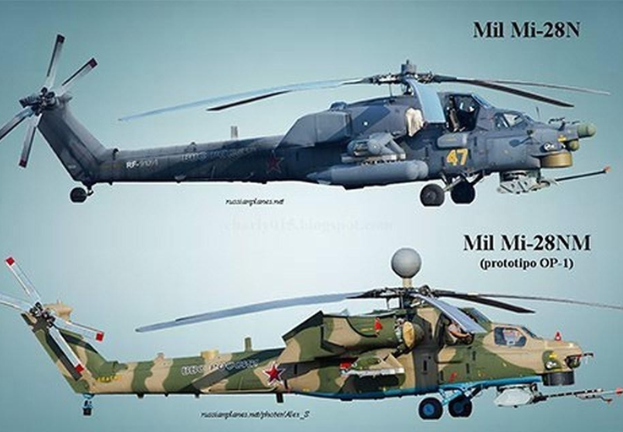 "Mi-28NM có thể tác chiến tốt trong mọi điều kiện thời tiết, đêm tối và có khả năng tấn công chính xác đồng thời vào cả mục tiêu không và dưới đất bằng tên lửa. Đặc biệt, đòn đánh này còn được thực hiện theo kiểu bắn và quên", Tướng Sergei Dronov tiết lộ.
