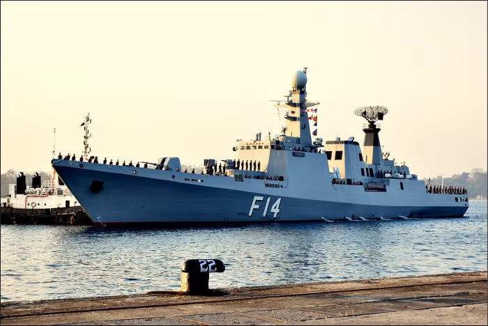 Giới quan sát cũng dự đoán, Hải quân Myanmar chắc chắn sẽ là một trong những quốc gia mang tàu chiến tới cuộc tập trận chung ASEAN tới đây nhằm khẳng định vị thế trong khu vực của mình. Trong biên chế của lực lượng hải quân nước này có các khinh hạm hiện đại nhất lớp Kyan Sittha do Myanmar tự nghiên cứu và đóng mới từ năm 2012. Nguồn ảnh: Wikicommon.