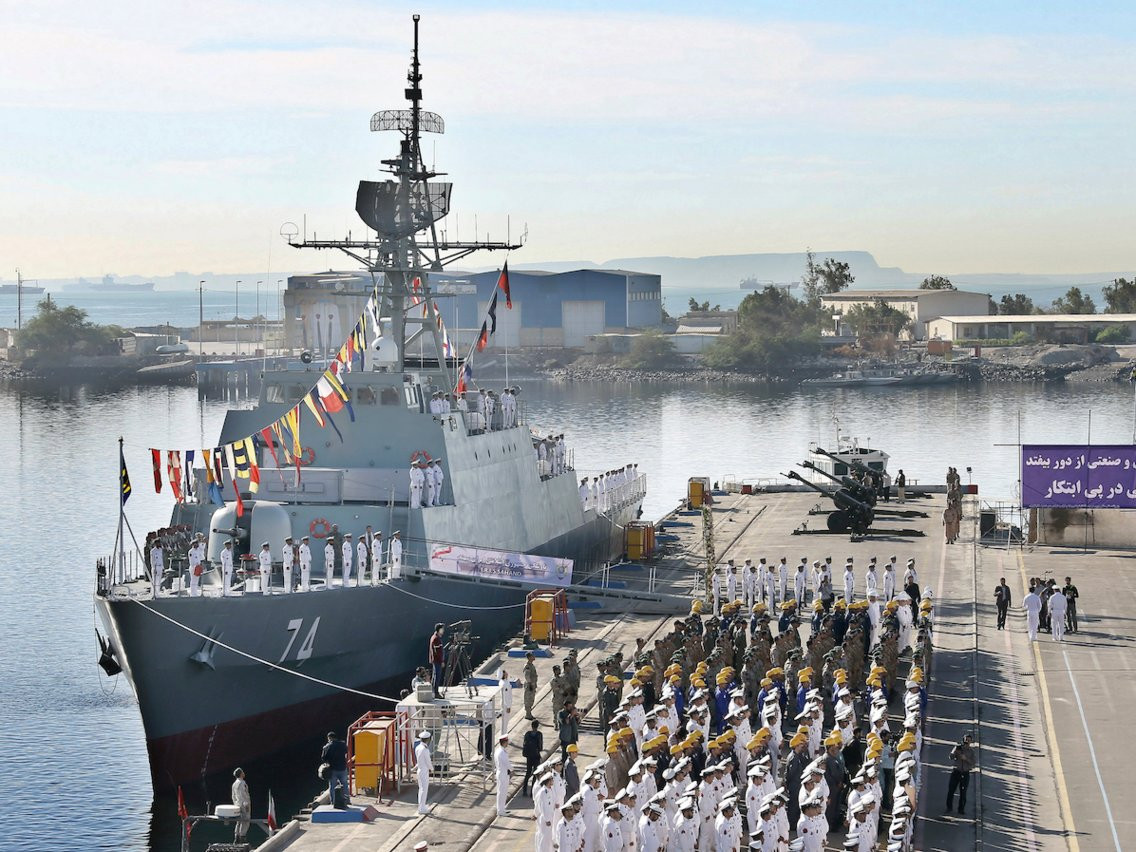 Với biên chế thuỷ thủ đoàn 140 người, Sahand có khả năng hoạt động trên biển trong thời gian tối đa lên tới 150 ngày mà không cần tới tàu tiếp tế. Nguồn ảnh: QQ.